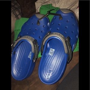 Blue Crocs